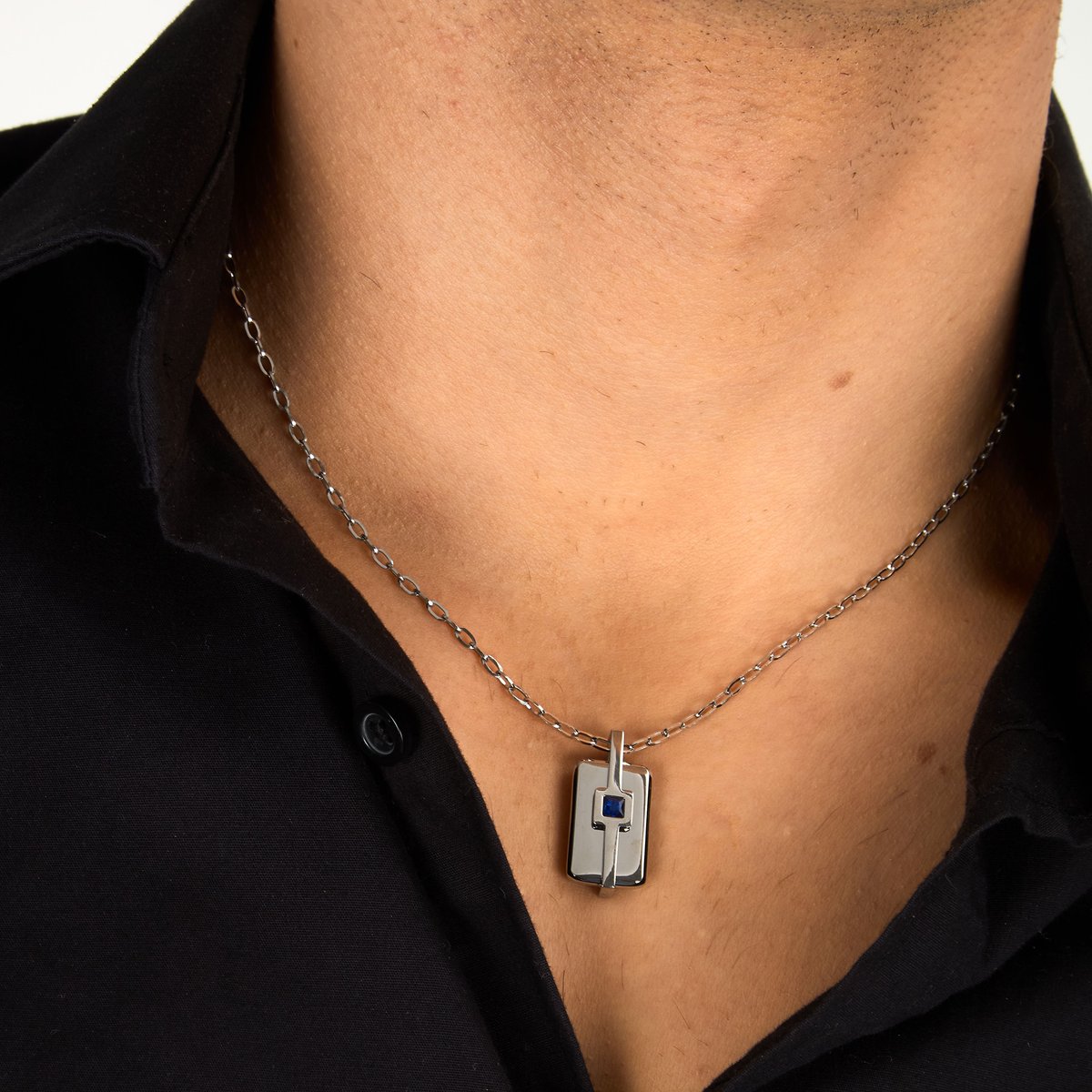 Collier MOTOWN acier inoxydable, MORELLATO