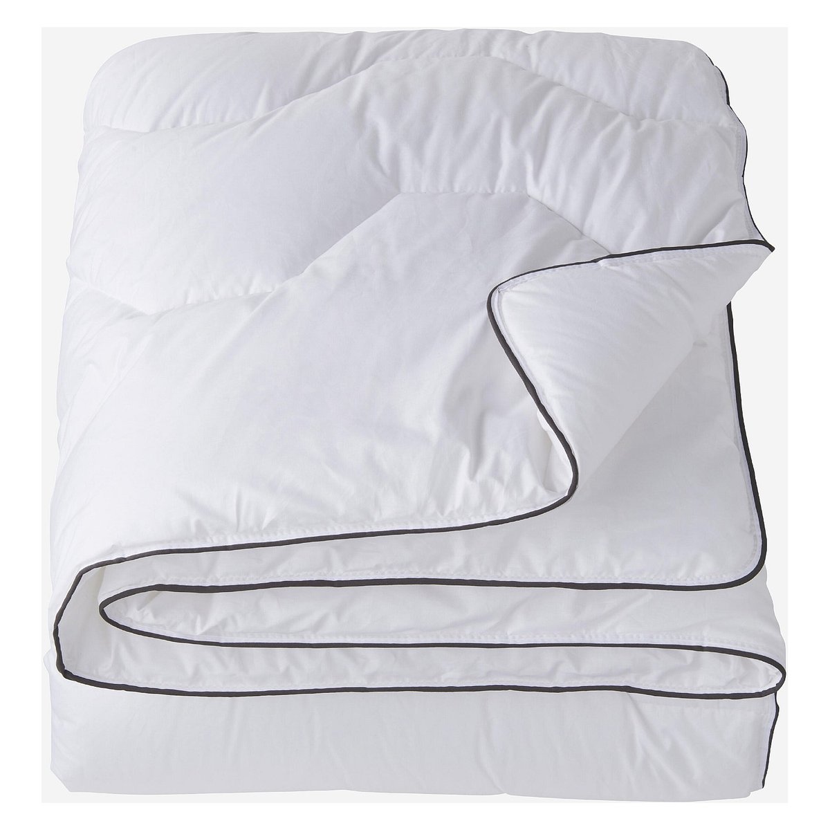 Couette chaude en synthétique SOUFFLE DE LIN blanc, HABITAT