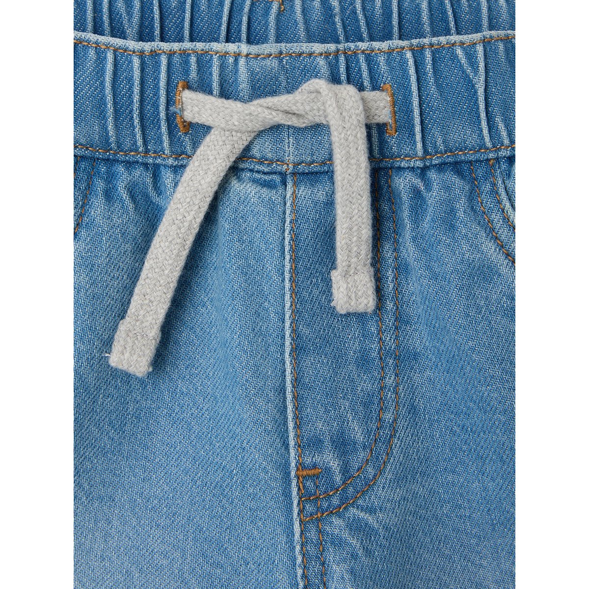 Jean large doublure polaire double stone, VERTBAUDET