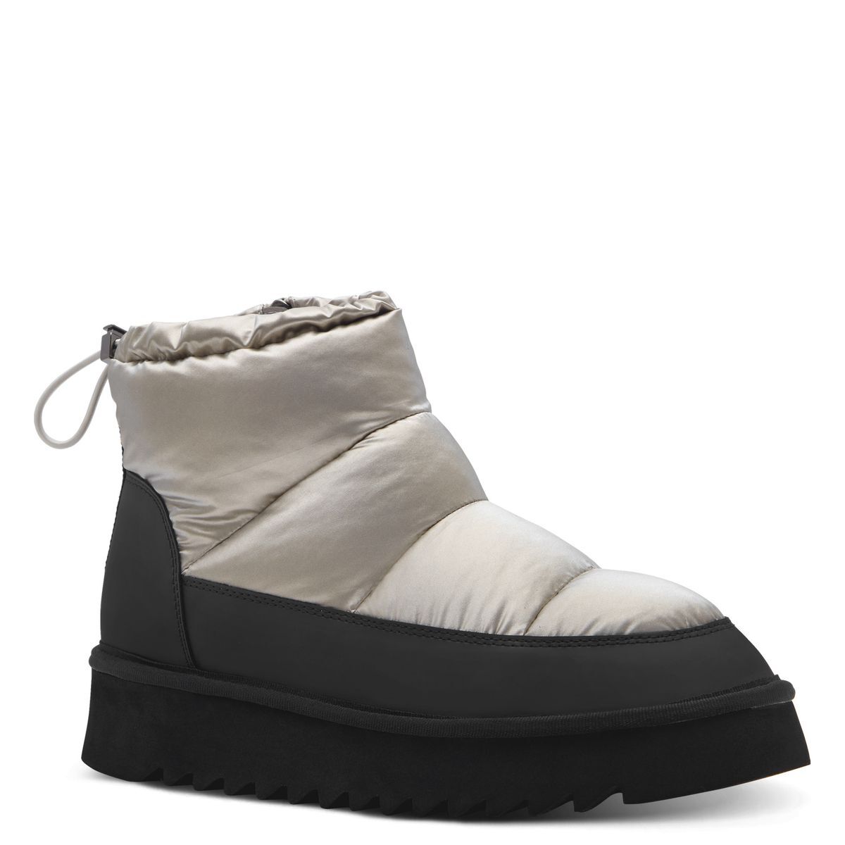 Bottine fourée noir kaki, TAMARIS