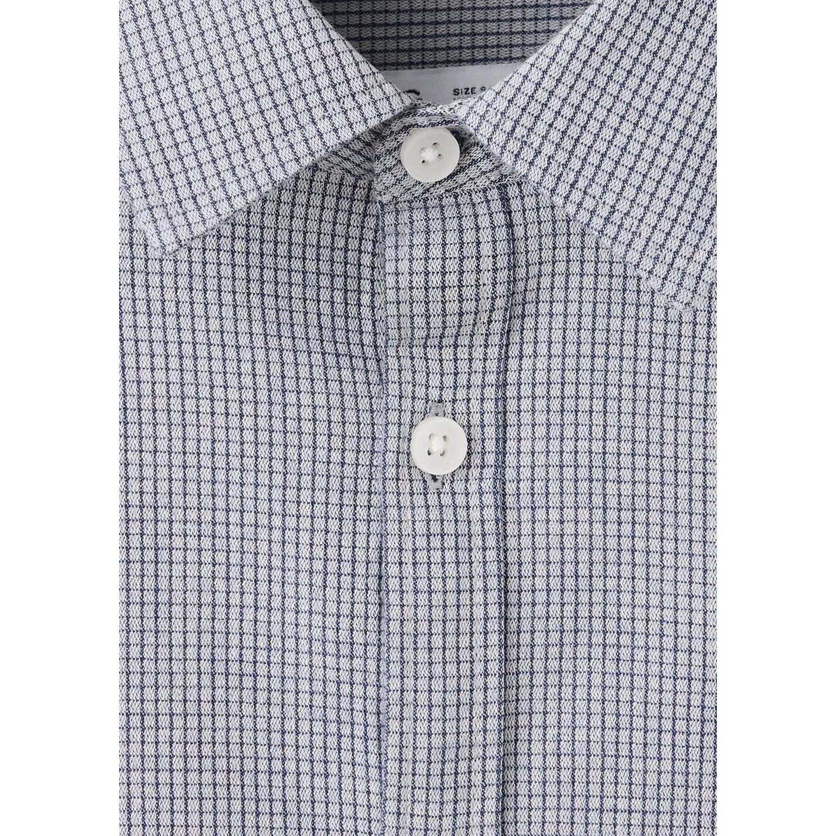 Chemise à carreaux en coton gris, MANGO KIDS