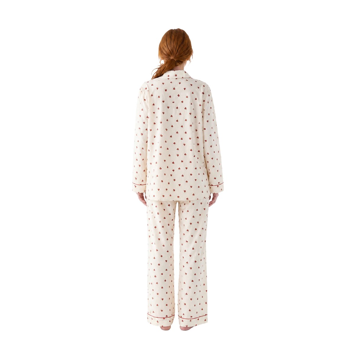 Pyjama grossesse et allaitement écru, VERTBAUDET