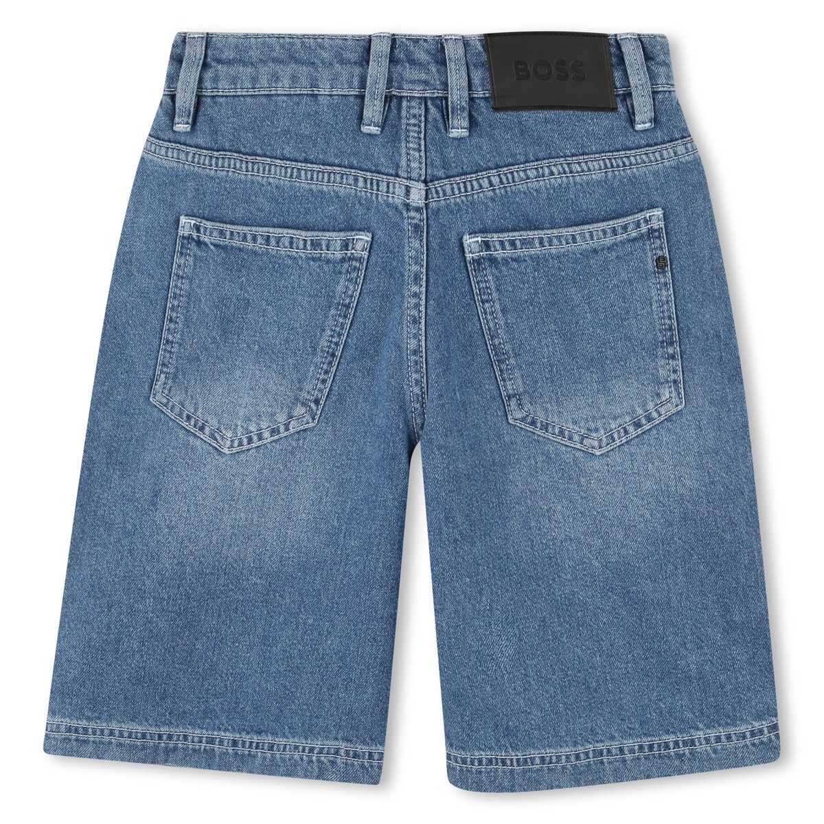 Short en jean 5 poches denim blue clear, BOSS KIDSWEAR