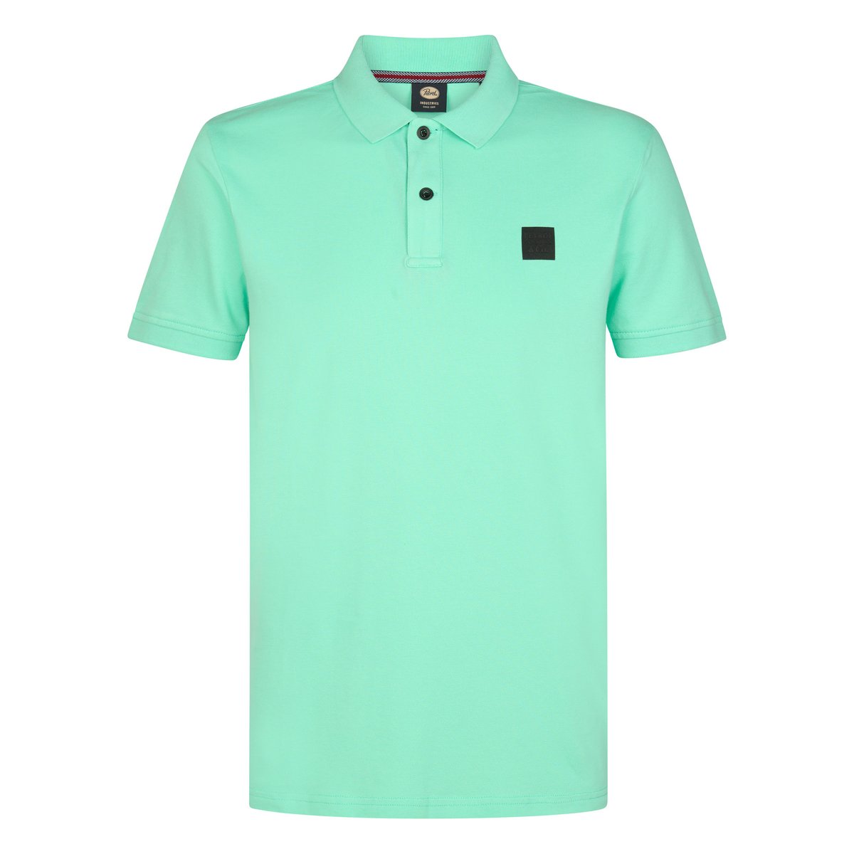 Polo à manches courtes solnaciente vert green aqua, PETROL INDUSTRIES