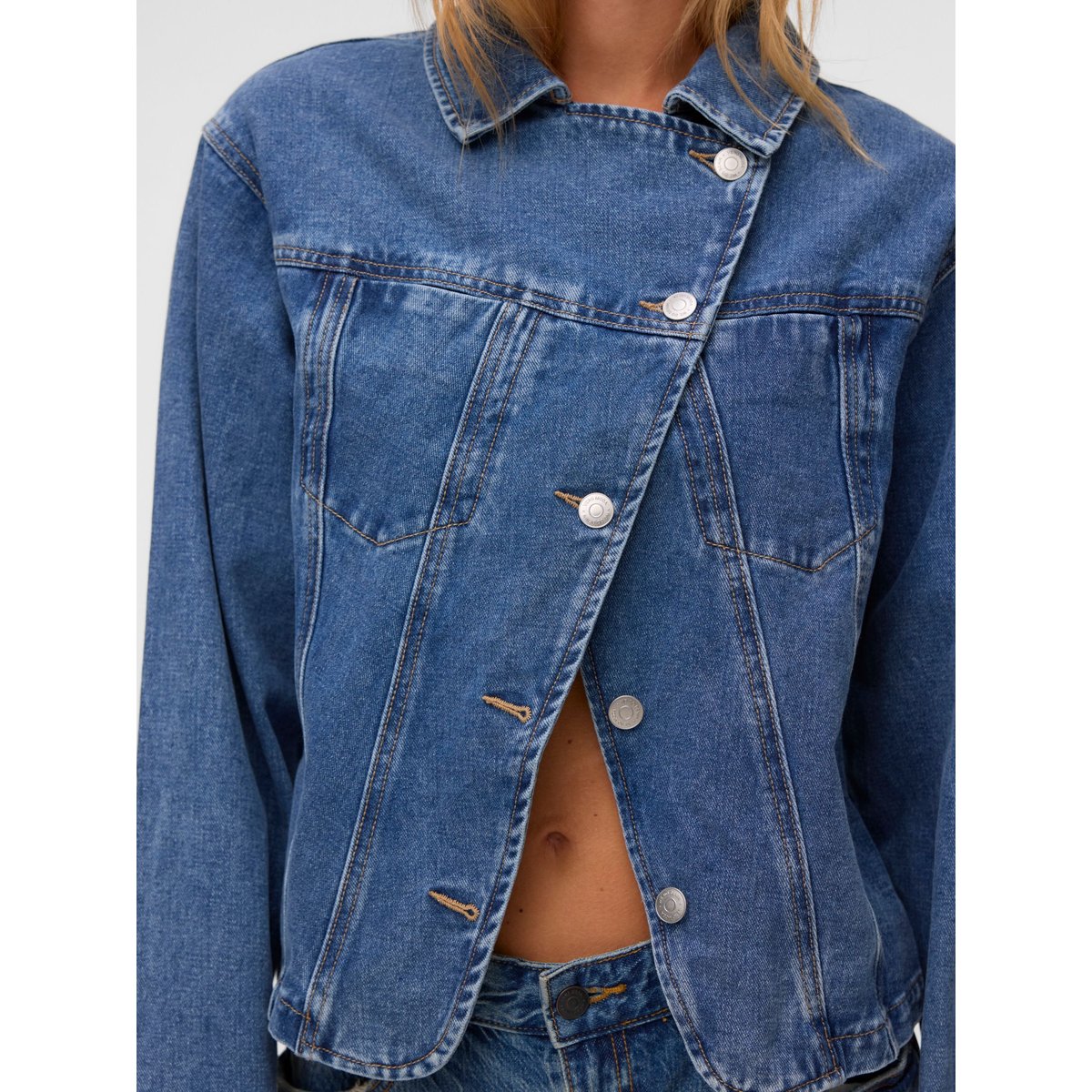 Veste En Jean medium blue denim, VERO MODA