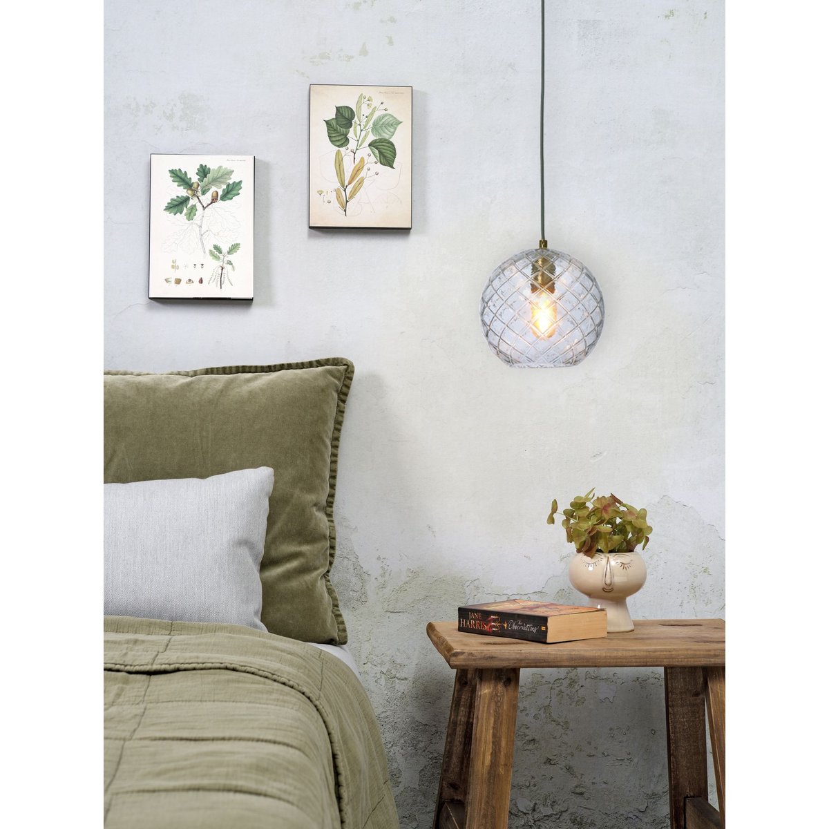Lampe Suspendue Verre VENICE transparent, IT'S ABOUT ROMI