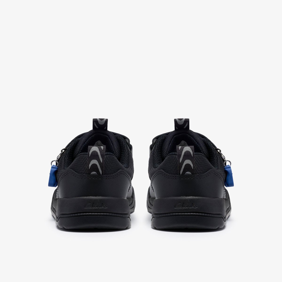 Derbies Cuir Coupe Large LASER PLAY K noir, CLARKS