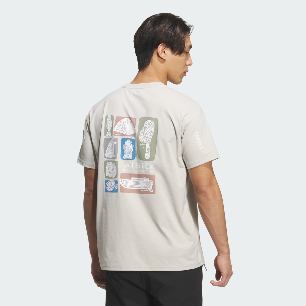 T-Shirt Graphique Xploric Climacool T-Shirt Graphique Xploric Climacool beige, adidas Performance