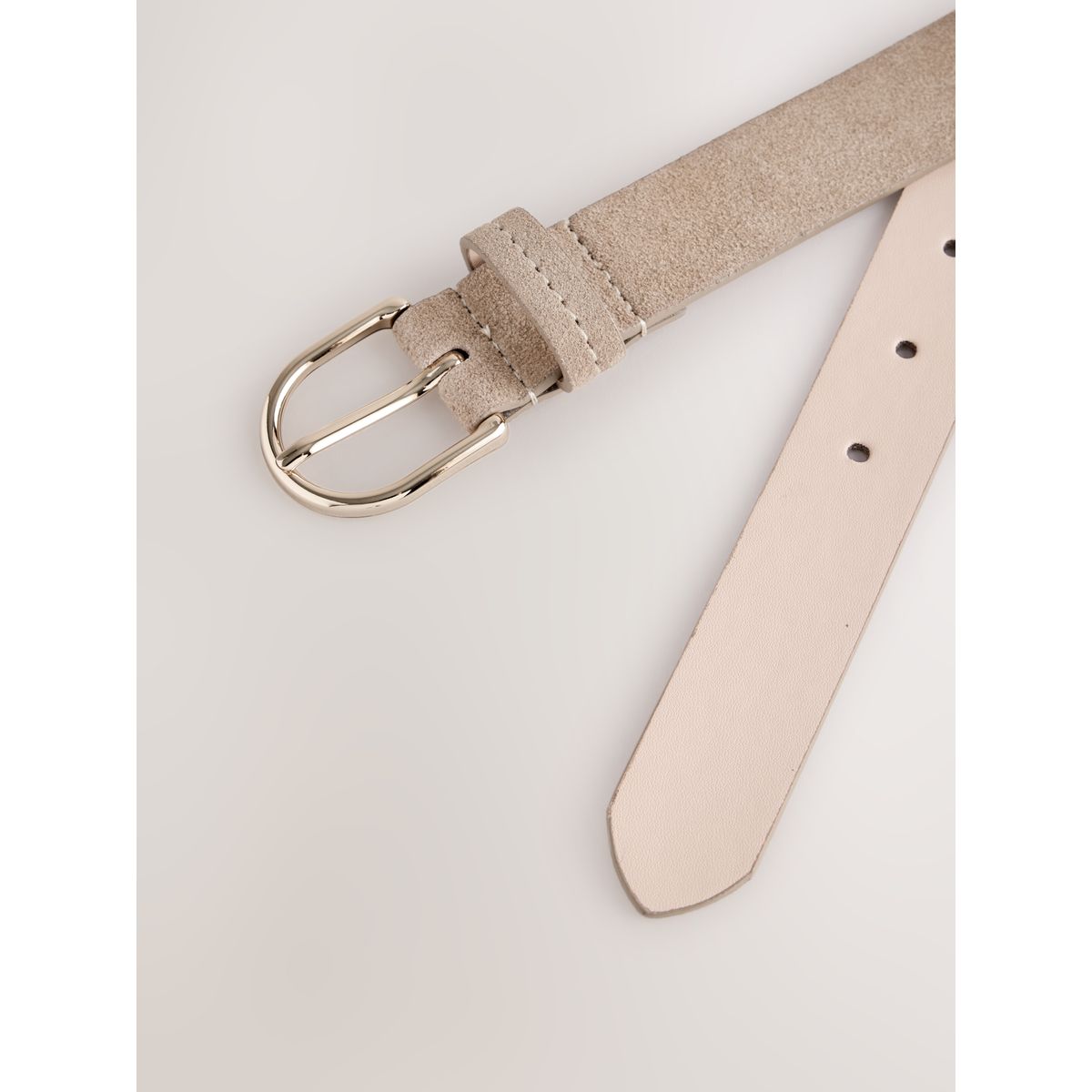 Ceinture standard en daim sable, NEXT