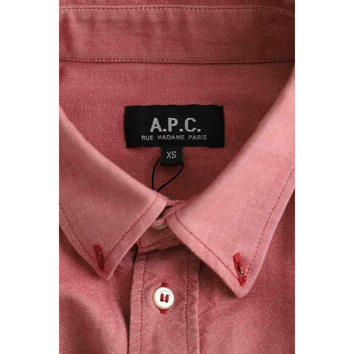 Chemise - Très Bon État rouge, APC