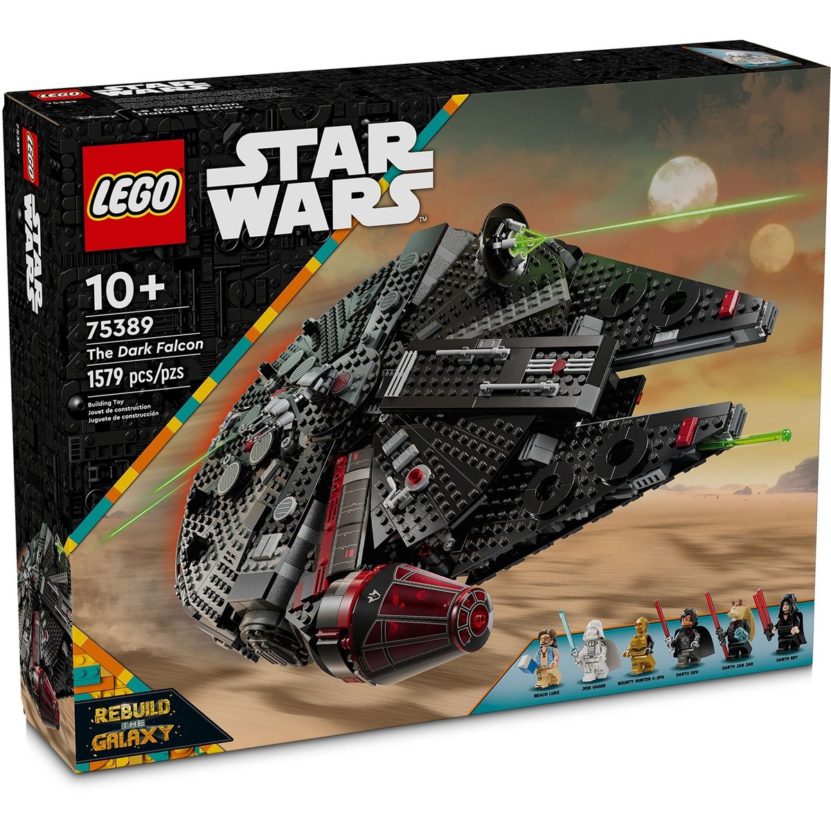 Le Faucon Noir multicolore, LEGO
