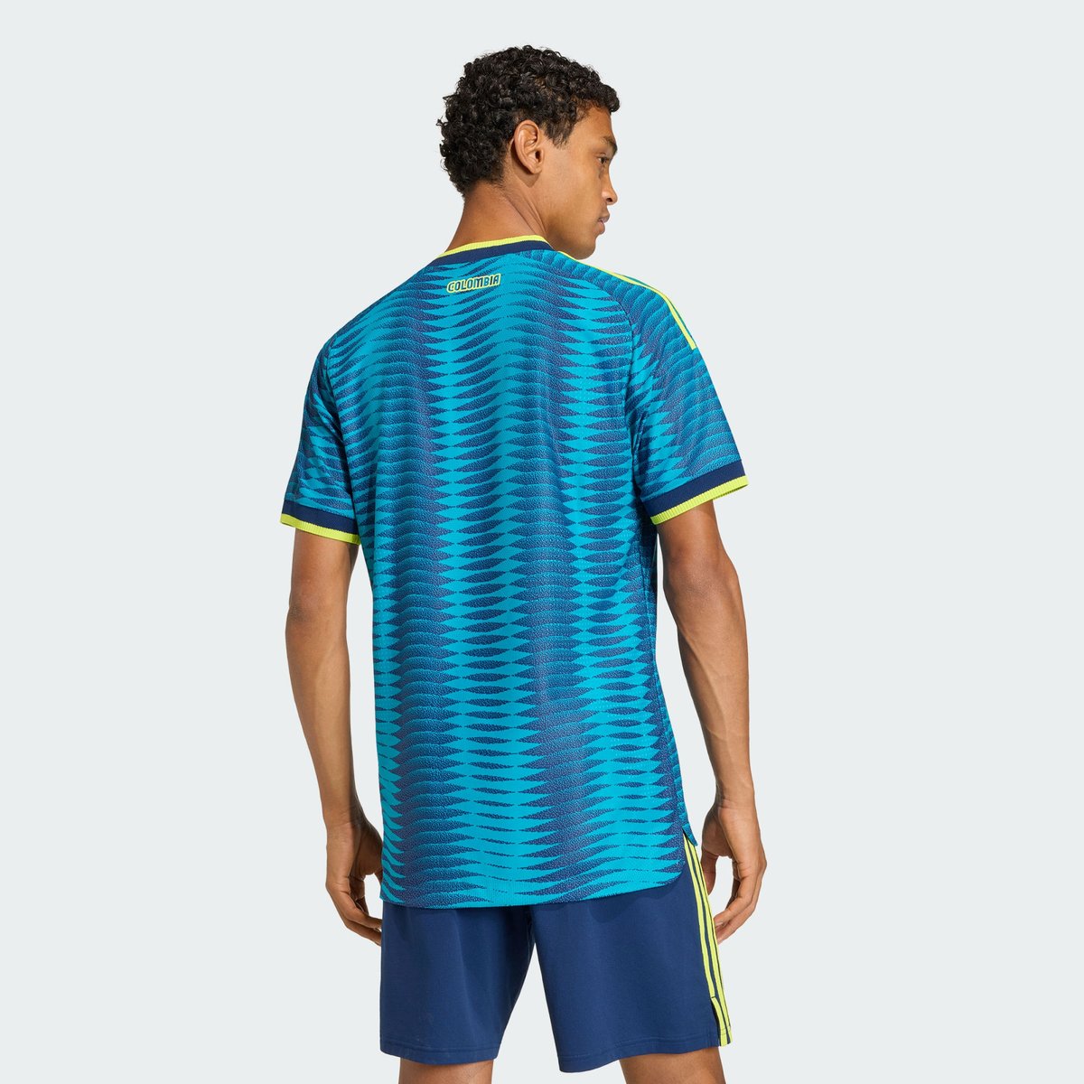 Maillot Extérieur Colombie 26 Authentique Maillot Extérieur Colombie 26 Authentique mystery petrol / team navy blue 2, adidas Performance