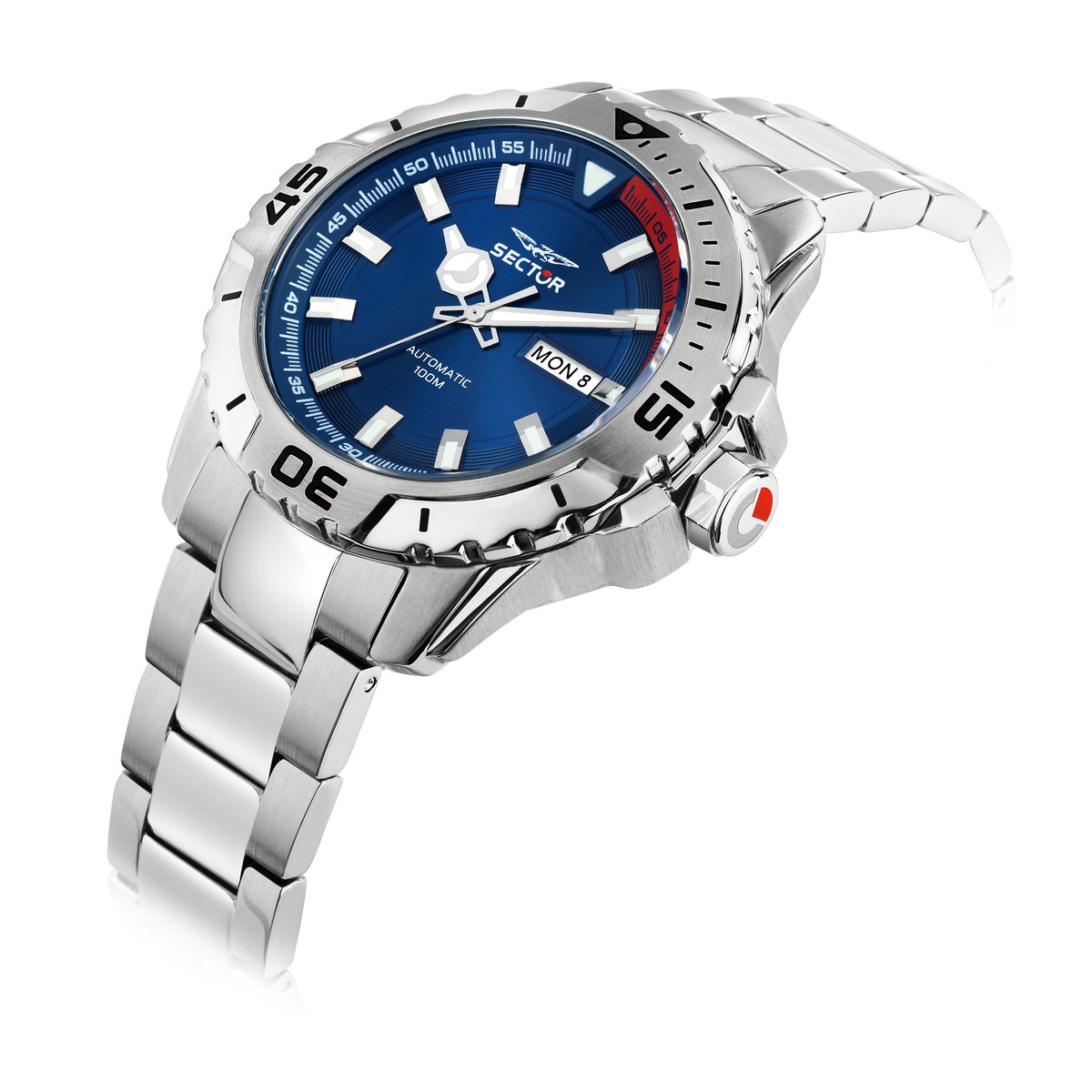 Montre automatique LEGEND bleu, sunray, SECTOR