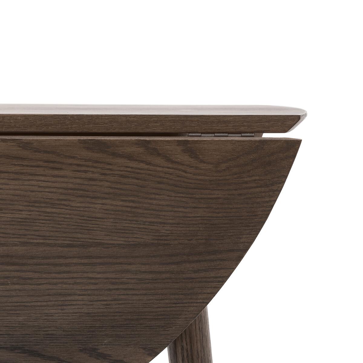 Hale Smoked Oak Round Folding Dining Table (Seats 4) smoked oak, ÉDITÉ