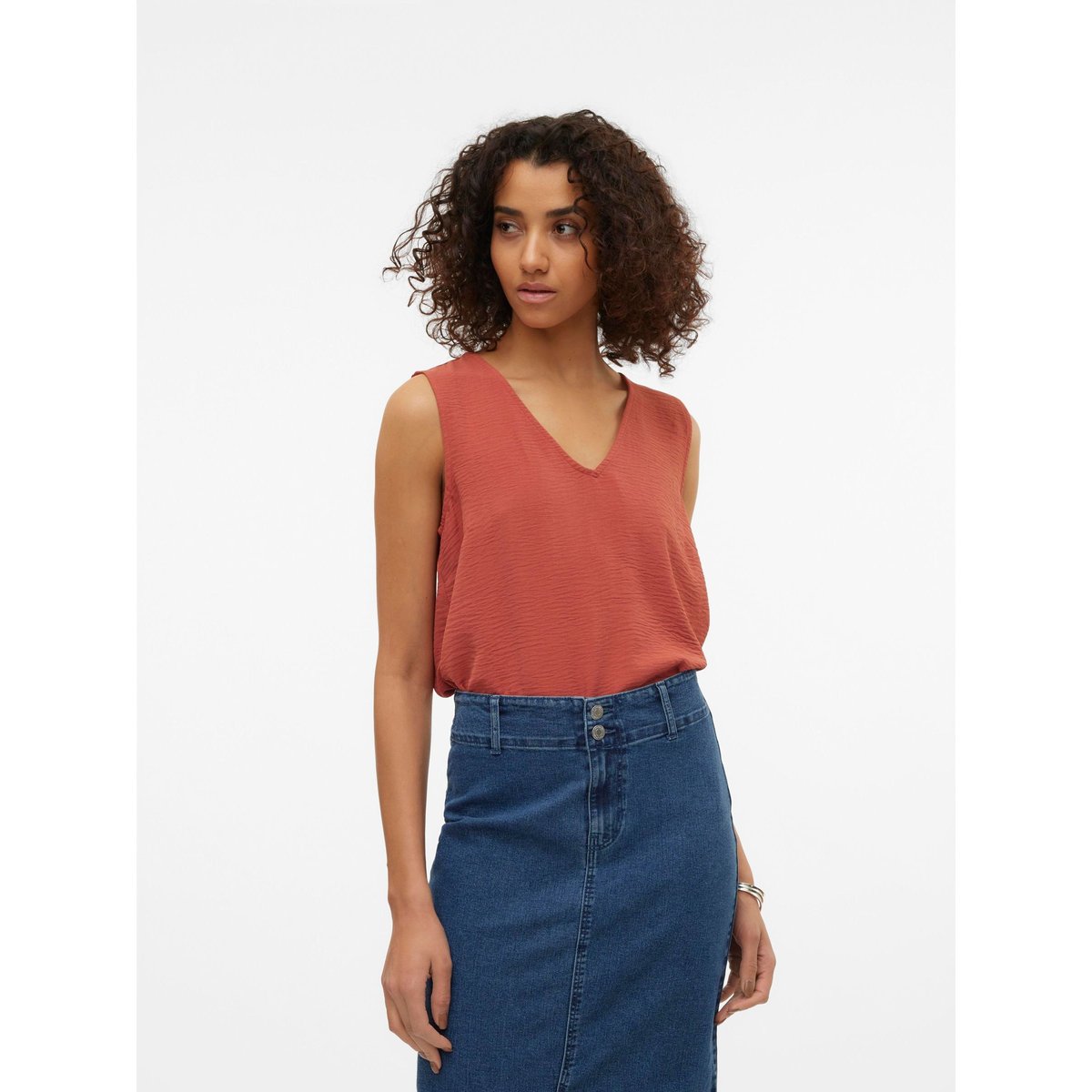 Top marsala, VERO MODA