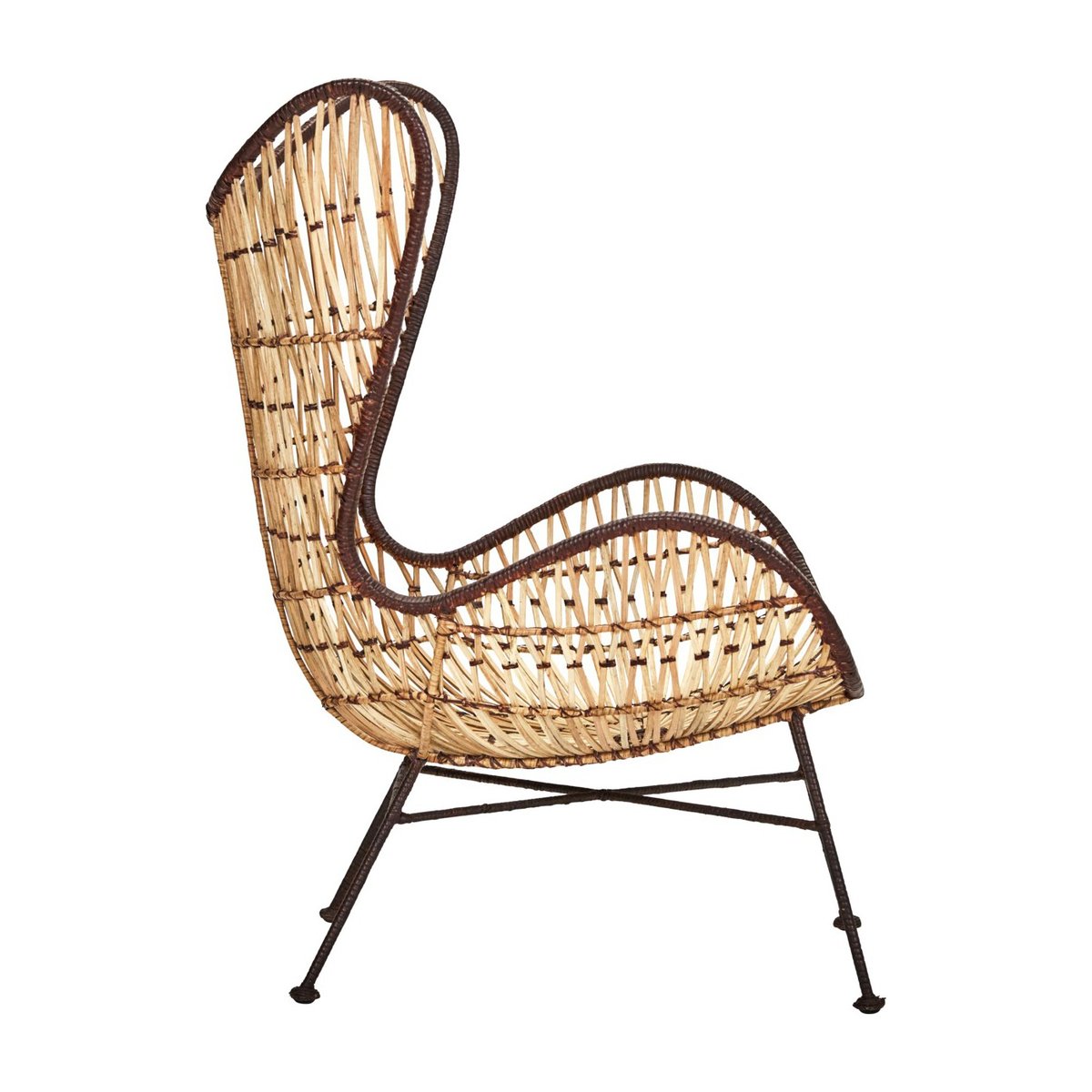 Fauteuil en rotin Flow nature, HOUSE DOCTOR