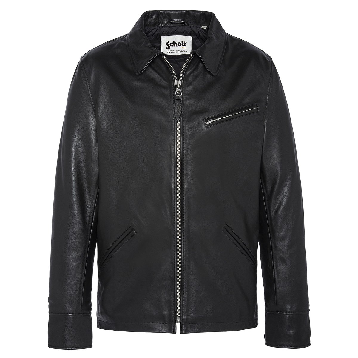 Blouson casual noir, SCHOTT