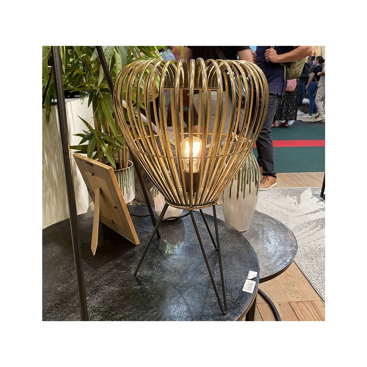 Lampe De Table Nouméa - Amadeus doré, AMADEUS