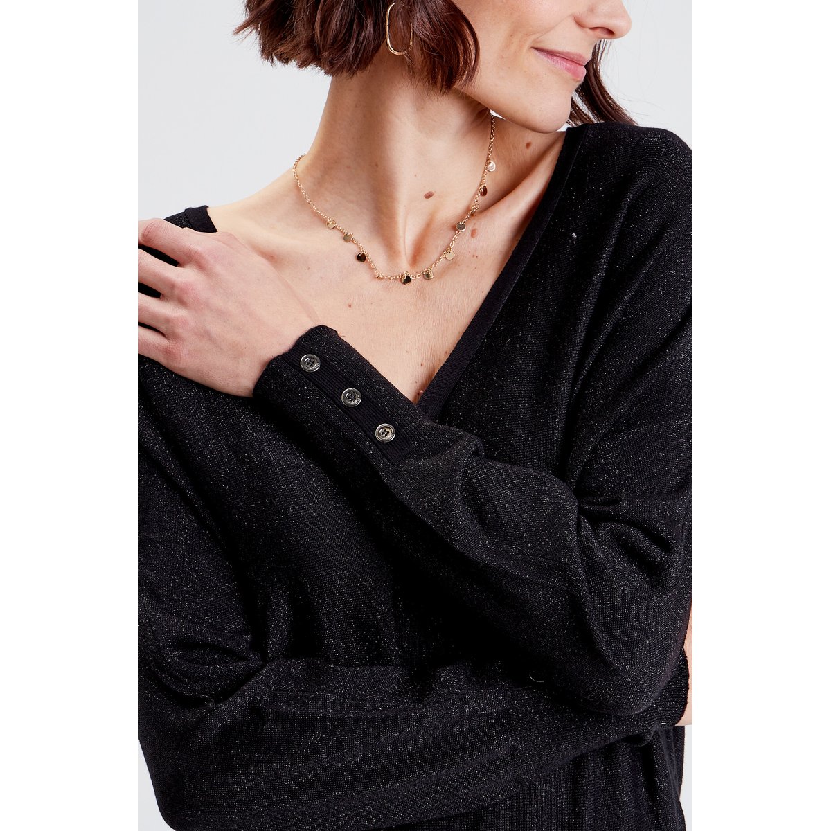 Pull manches longues noir, BREAL