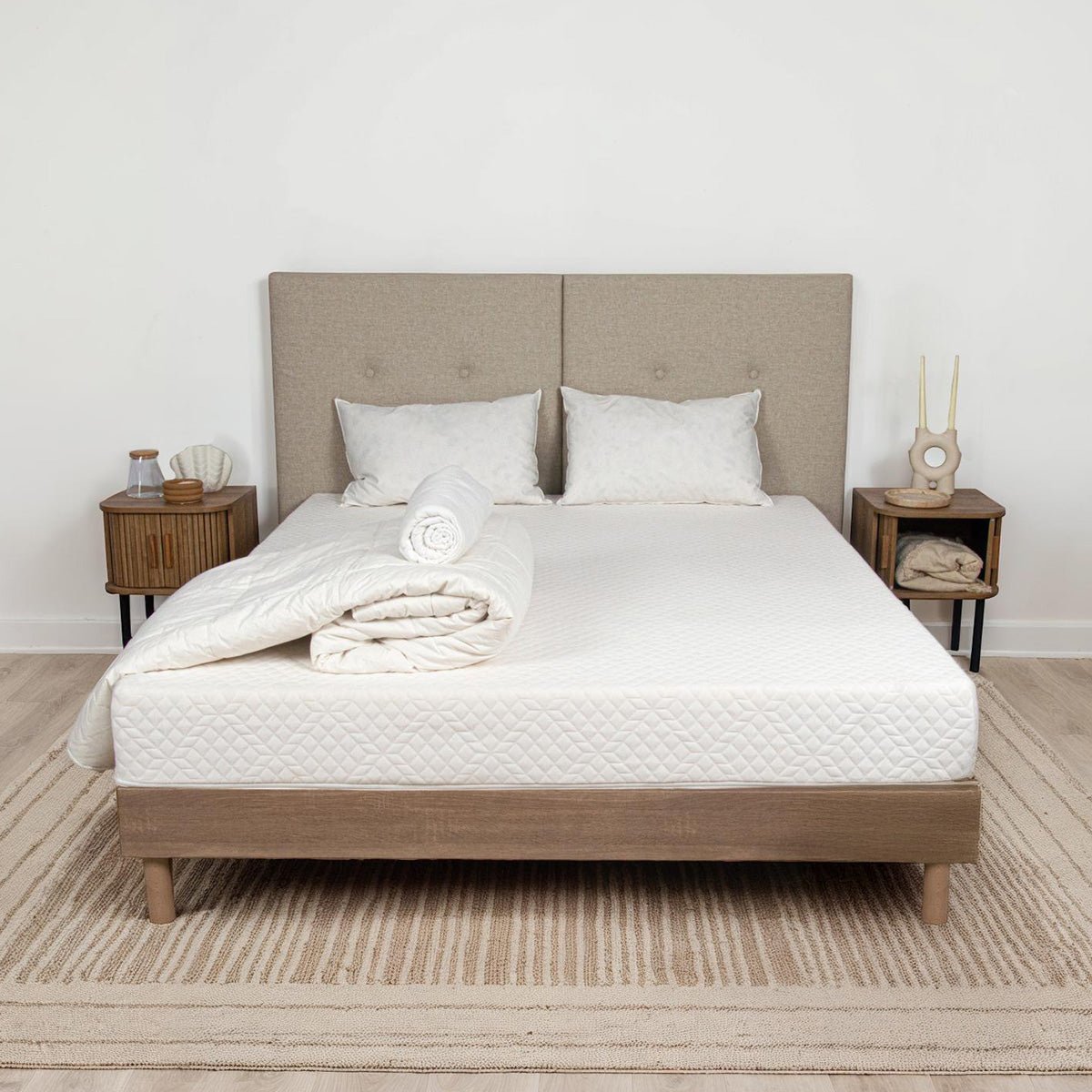 Pack Couette, Oreillers DUVET blanc, BELLECOUR