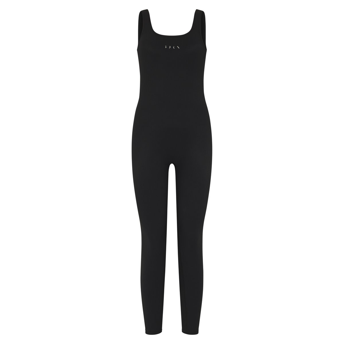 Combinaison de sport femme Zoe séchage rapide tissu compressif noir profond, BORN