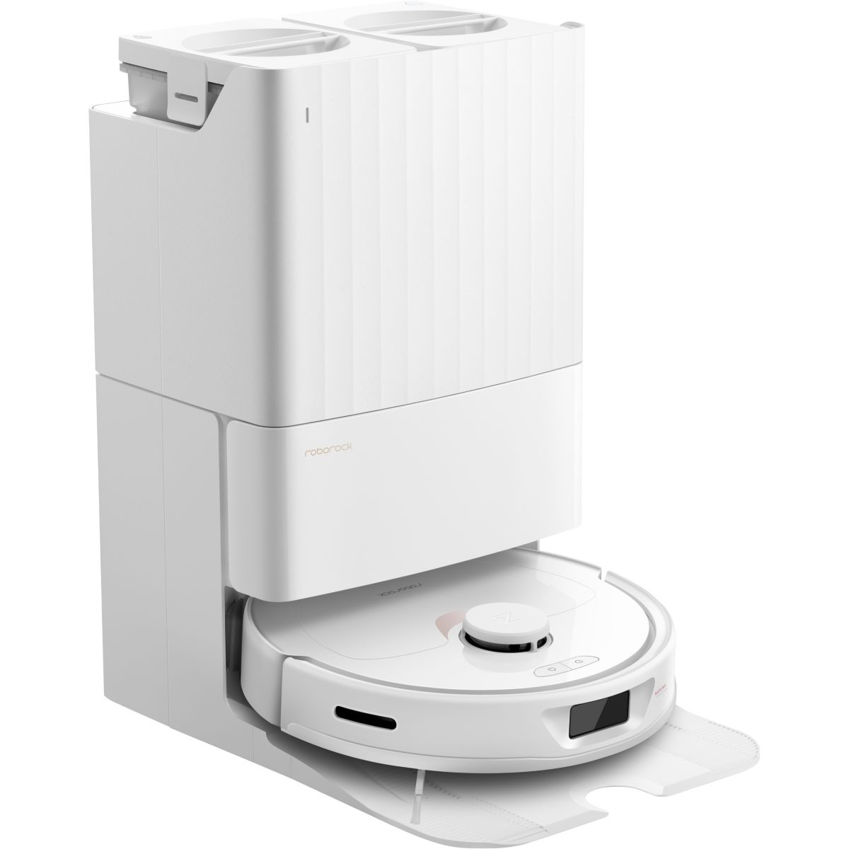 Robot Aspirateur Laveur Q Revo Blanc couleur unique, ROBOROCK