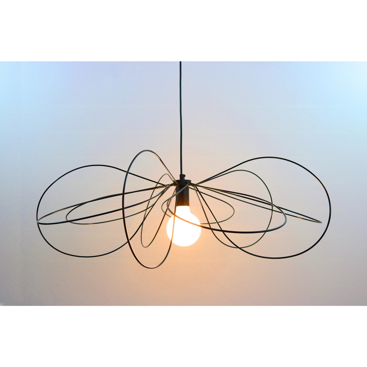 Suspension filaire métal, FILDIY noir, GERARD LAMY