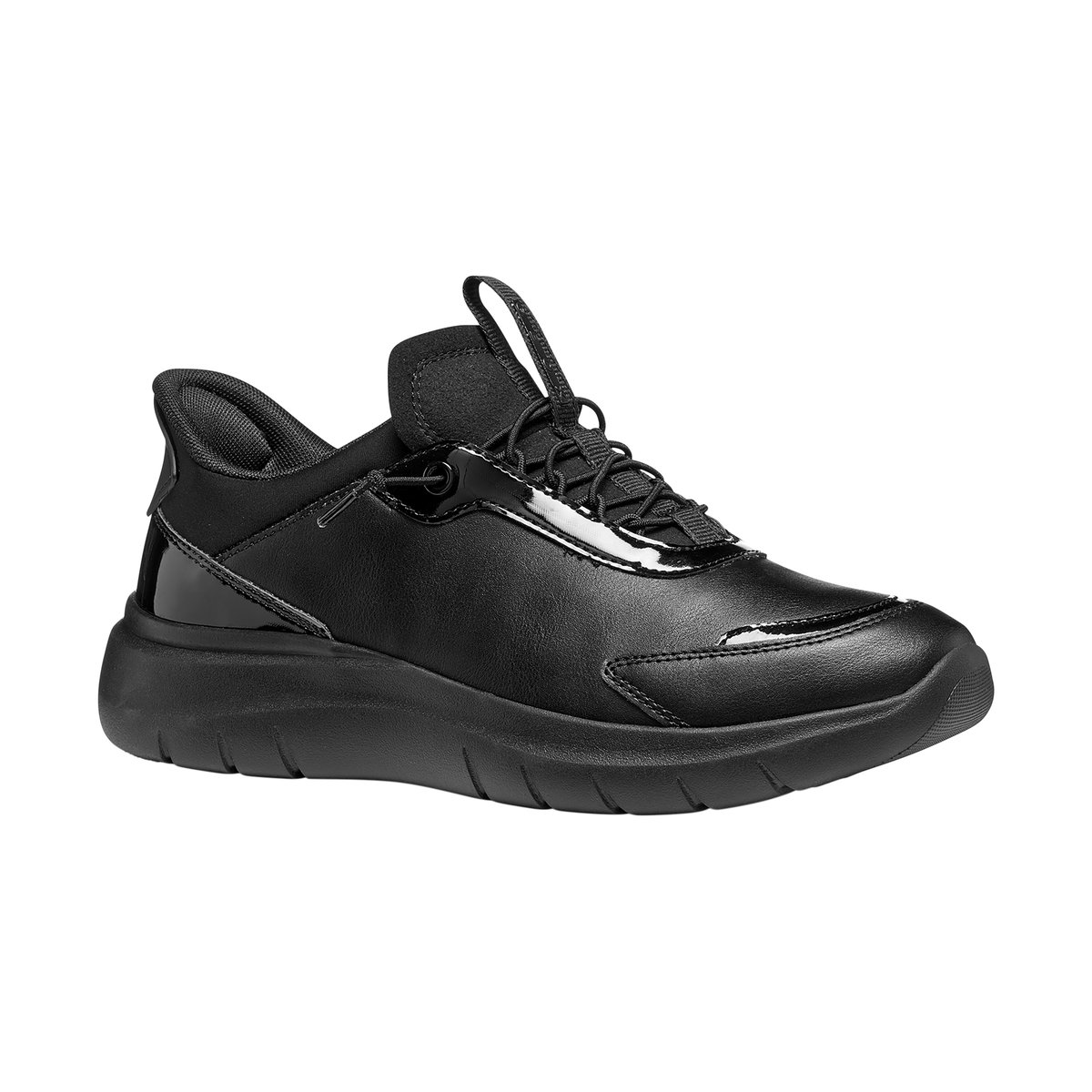 Basket à Lacets Blummer Plus noir, GEOX