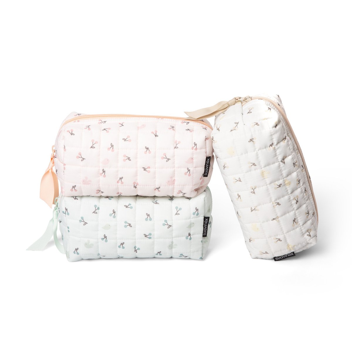 Trousse de toilette BIRDIES oisillons vert, SUAVINEX