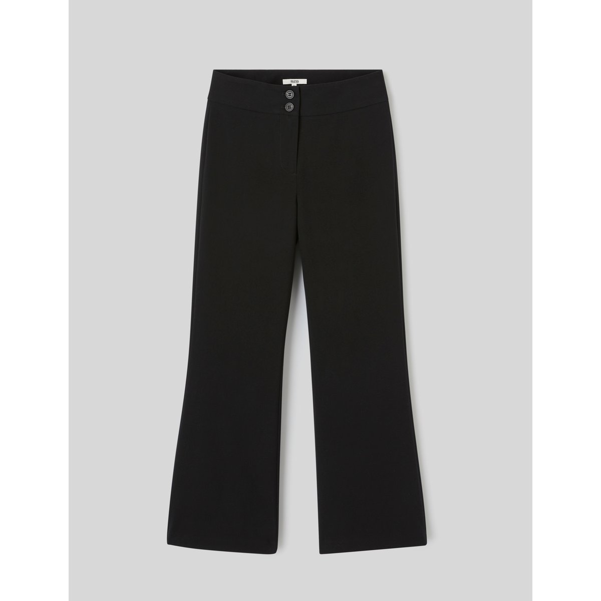 Pantalon flare noir, BZB
