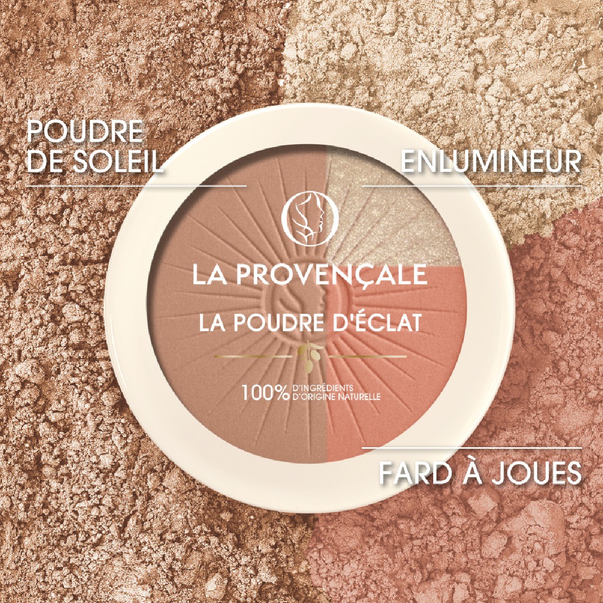 Poudre Teint Eclat Certifié Bio Instant Doré instant doré, LA PROVENÇALE