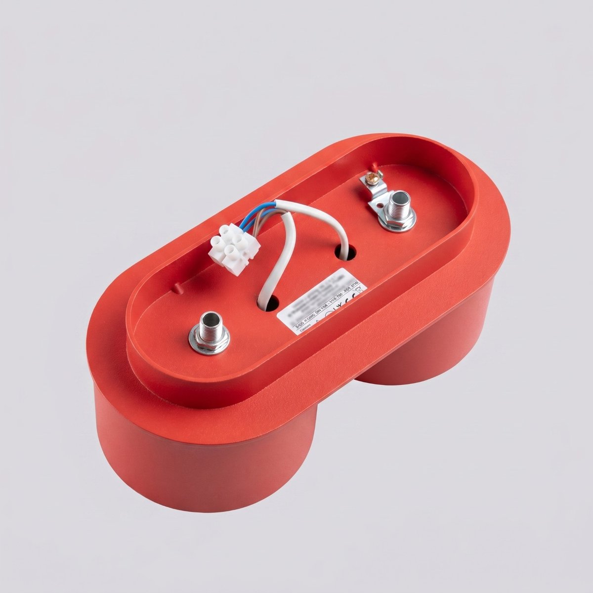 Plafonnier Aluminium Rouge Gx53 2 MODO rouge, EDEN