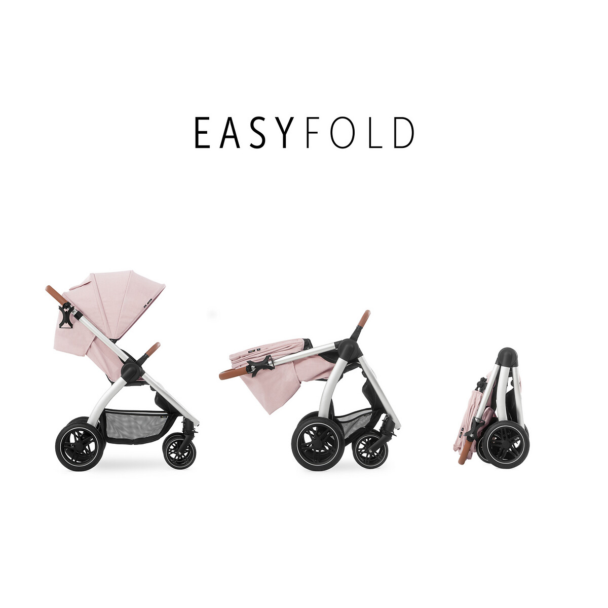 Uptown Adjustable Stroller rose petal, HAUCK