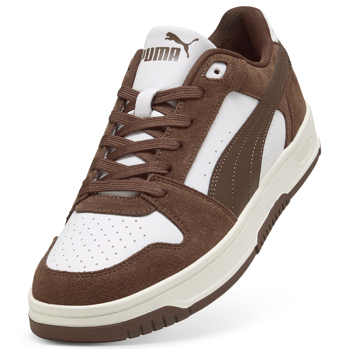 Zapatillas REBOUND SLAM LO ESD marrón/blanco, PUMA