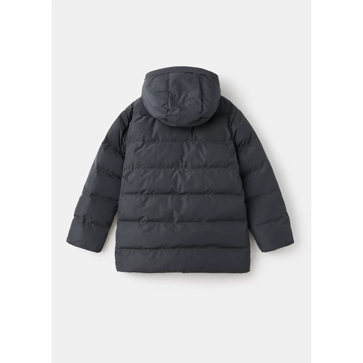 Anorak matelassé léger gris anthracite, MANGO KIDS