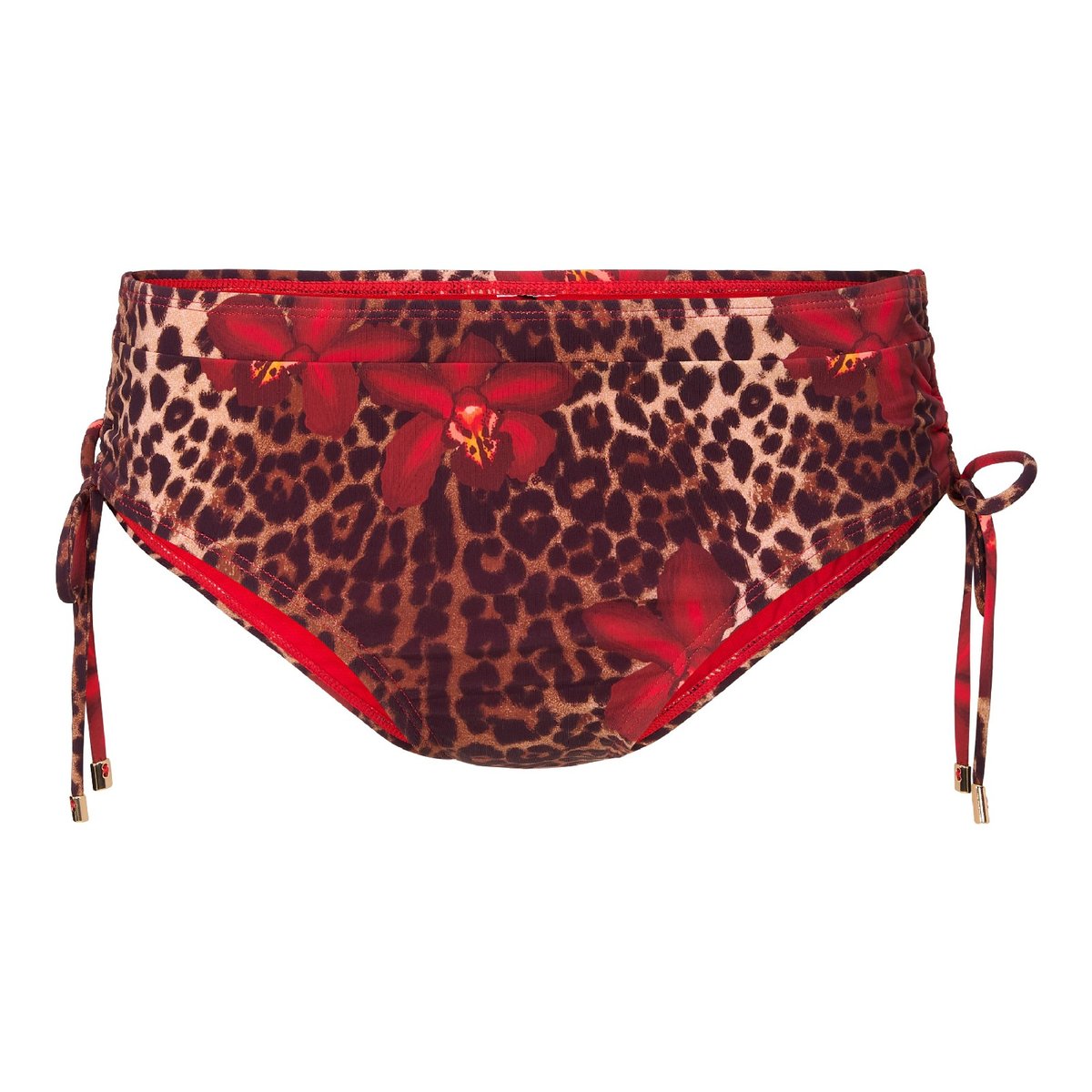 Bas de maillot de bain shorty leopard flower, LINGADORE