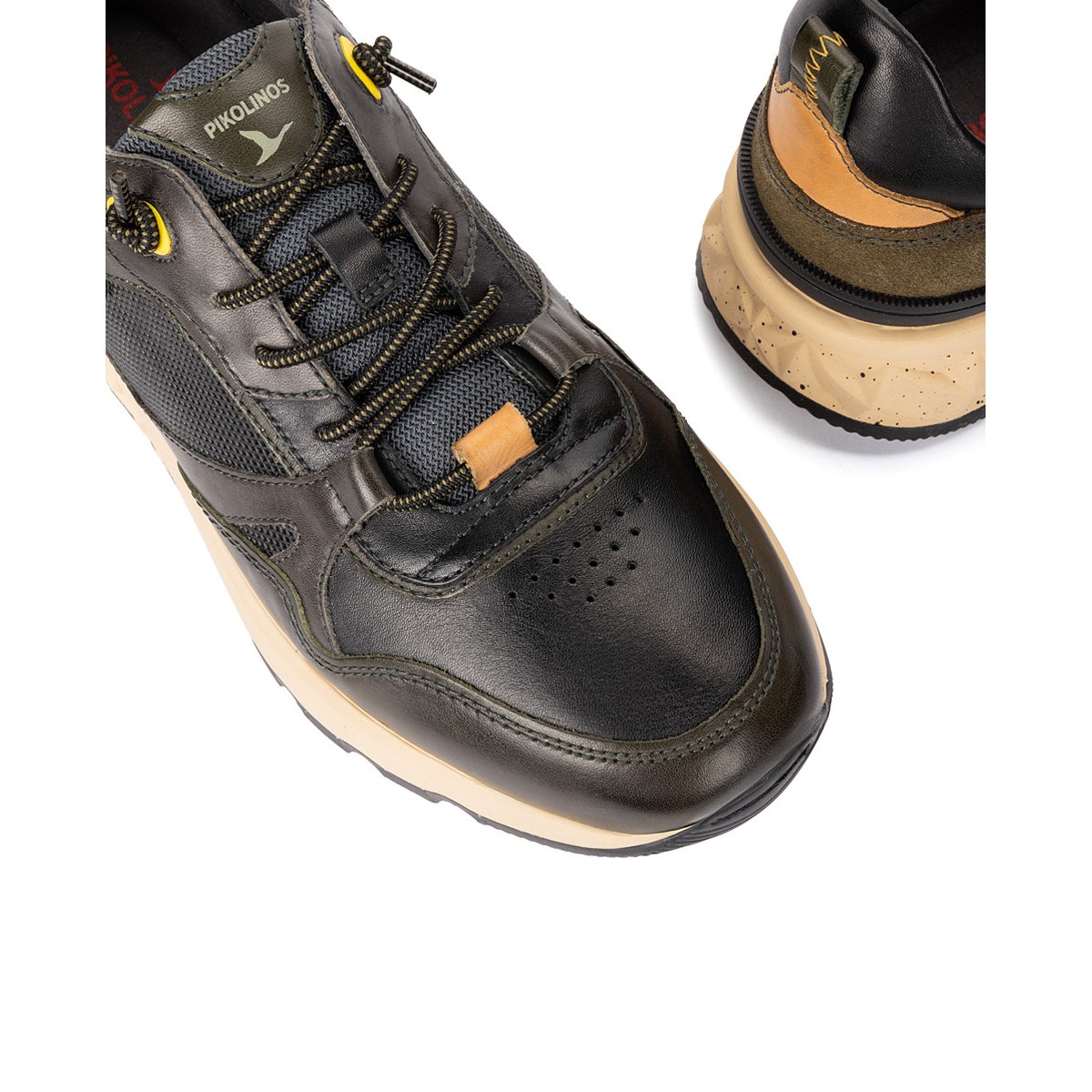 Baskets cuir Aranda black, PIKOLINOS