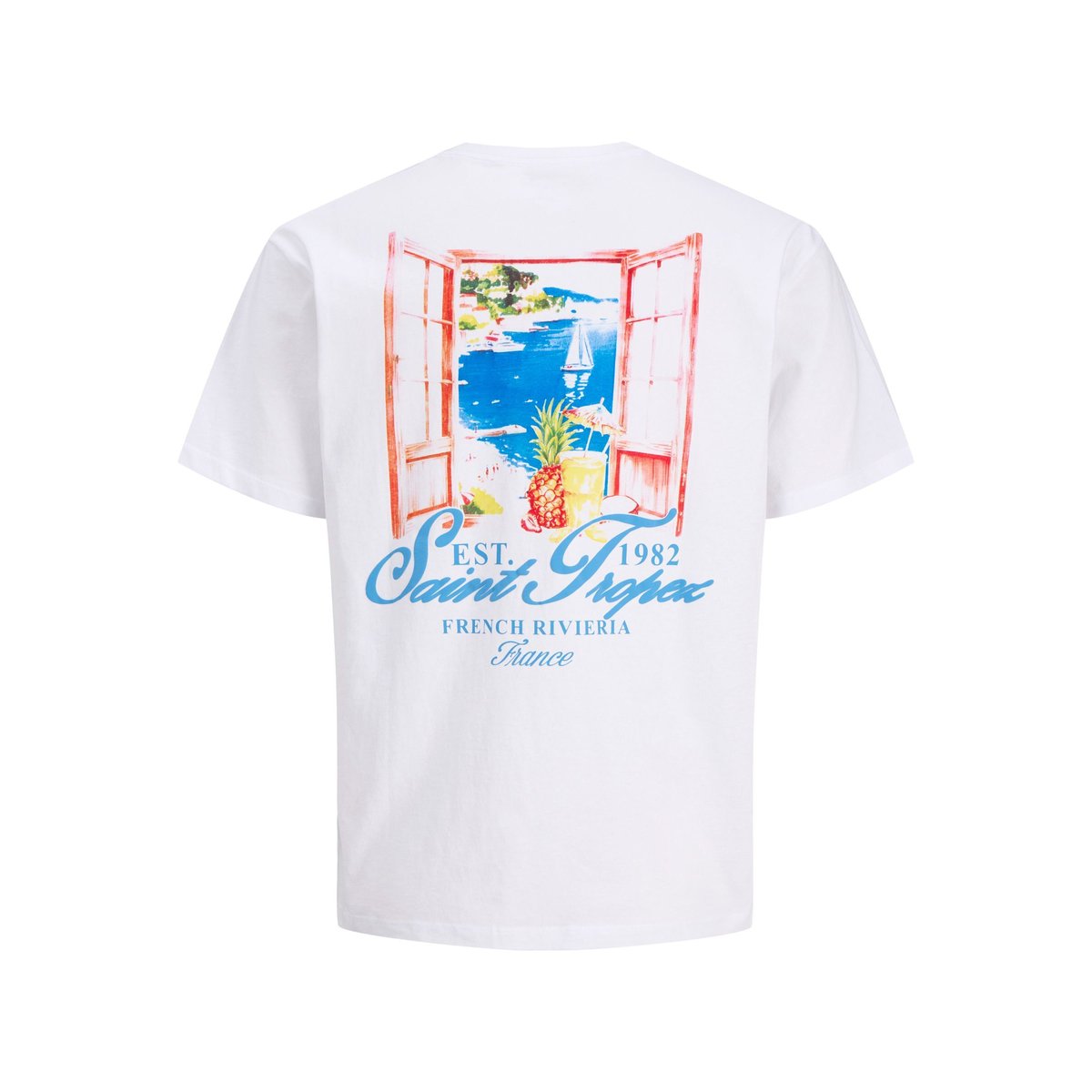 T-Shirt bright white, JACK & JONES
