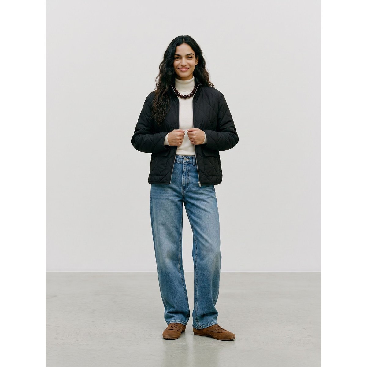 Veste Matelassée black, VERO MODA