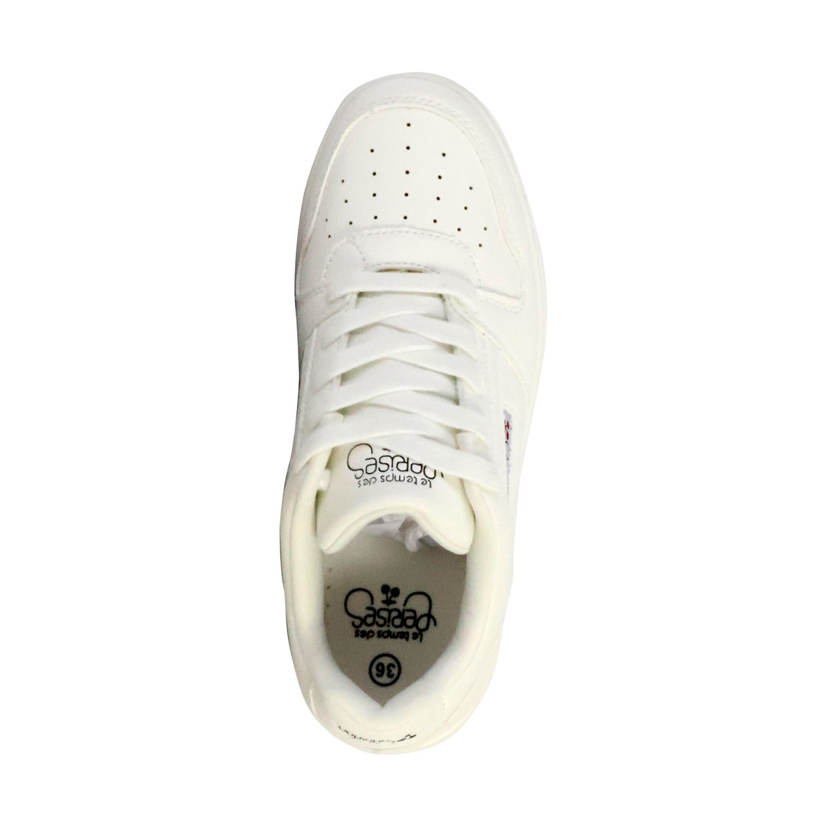 Basket à Lacets Marly blanc, LE TEMPS DES CERISES
