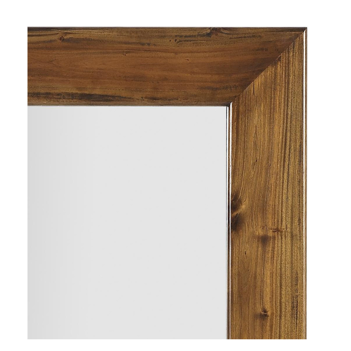 Miroir marron, DECORATION D’AUTREFOIS