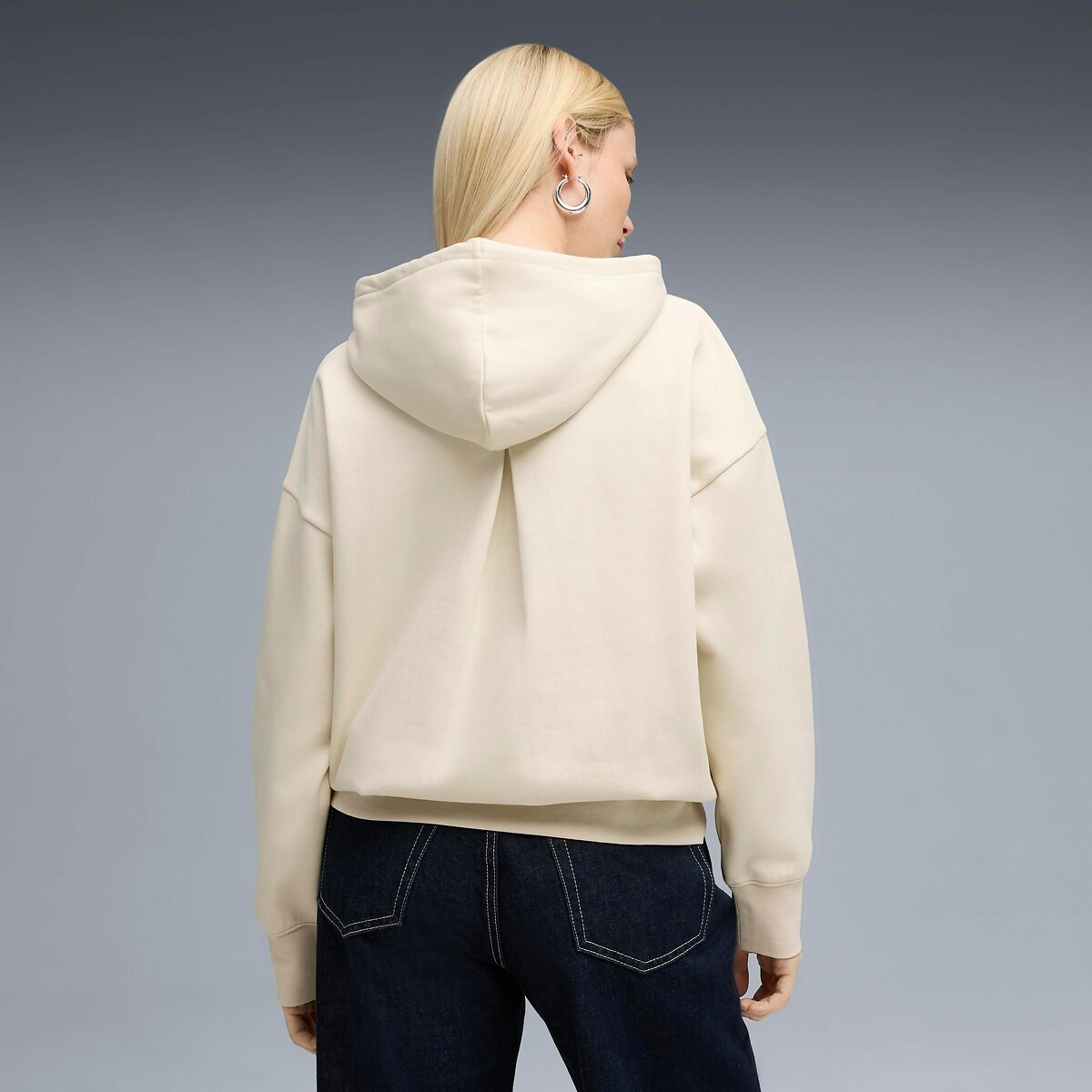 Sweat à capuche HER ecru, PUMA