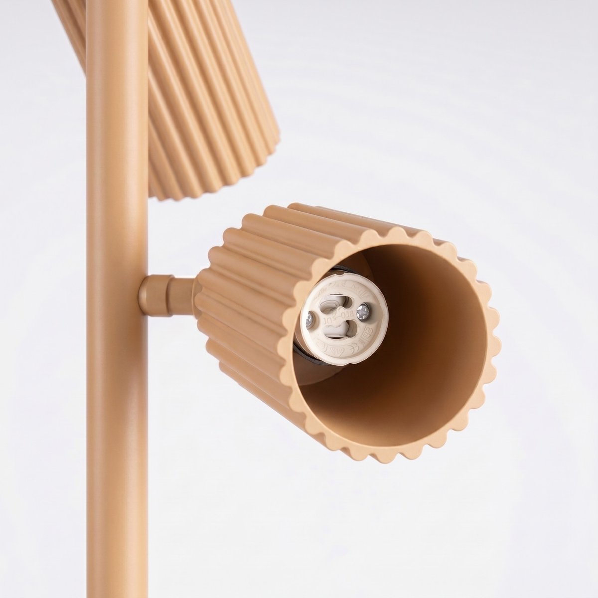 Lampadaire Aluminium Doré GU10 3 KARBON doré, EDEN