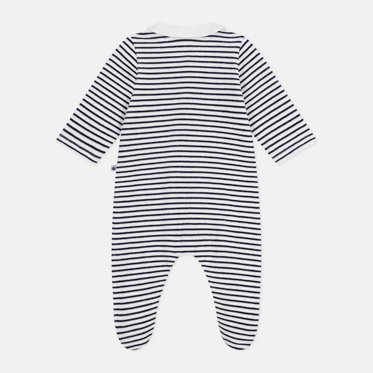 Cotton Pyjamas striped, PETIT BATEAU