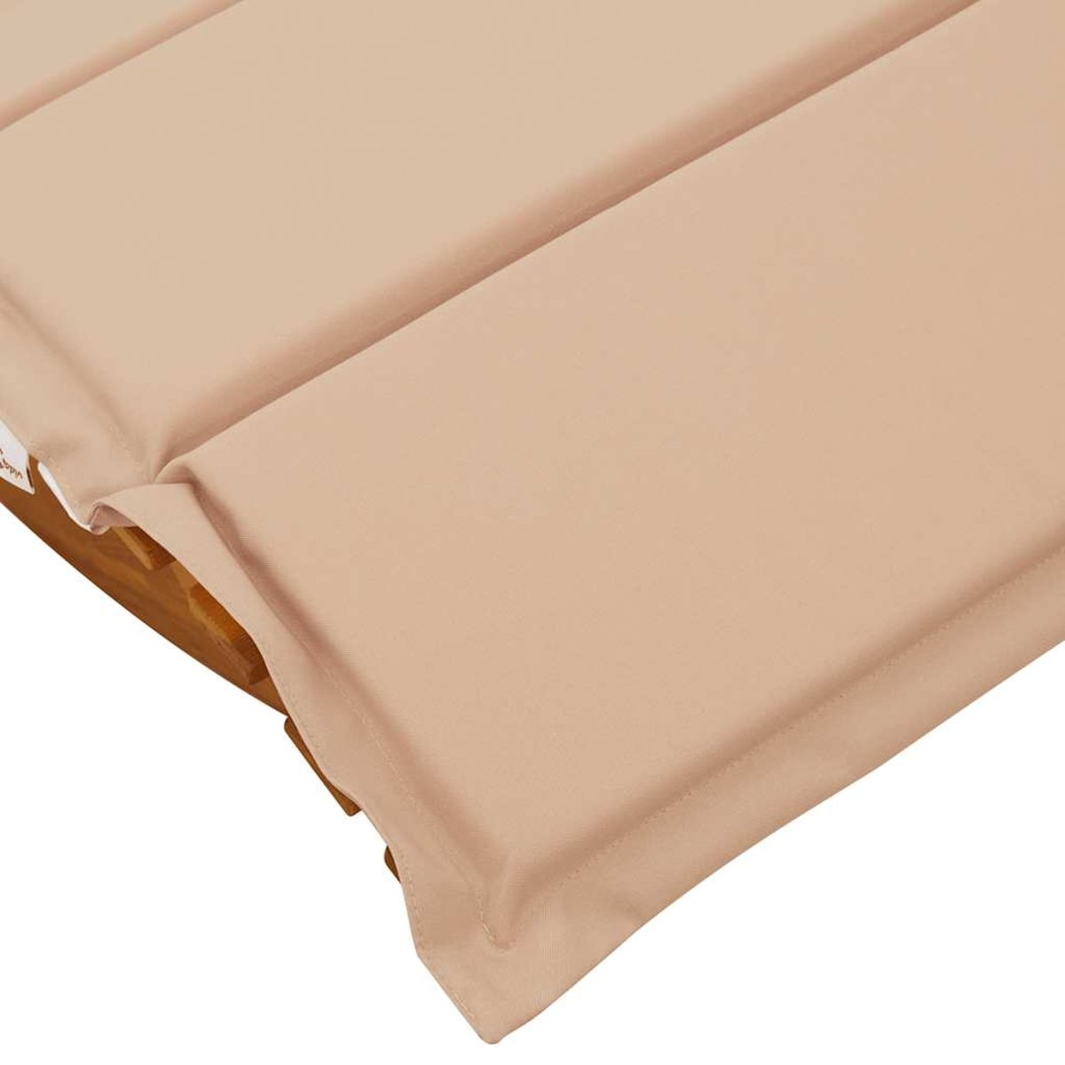 Chaise longue à bascule ergonomique avec coussin et appuie-tête marron brun, HOME MAISON