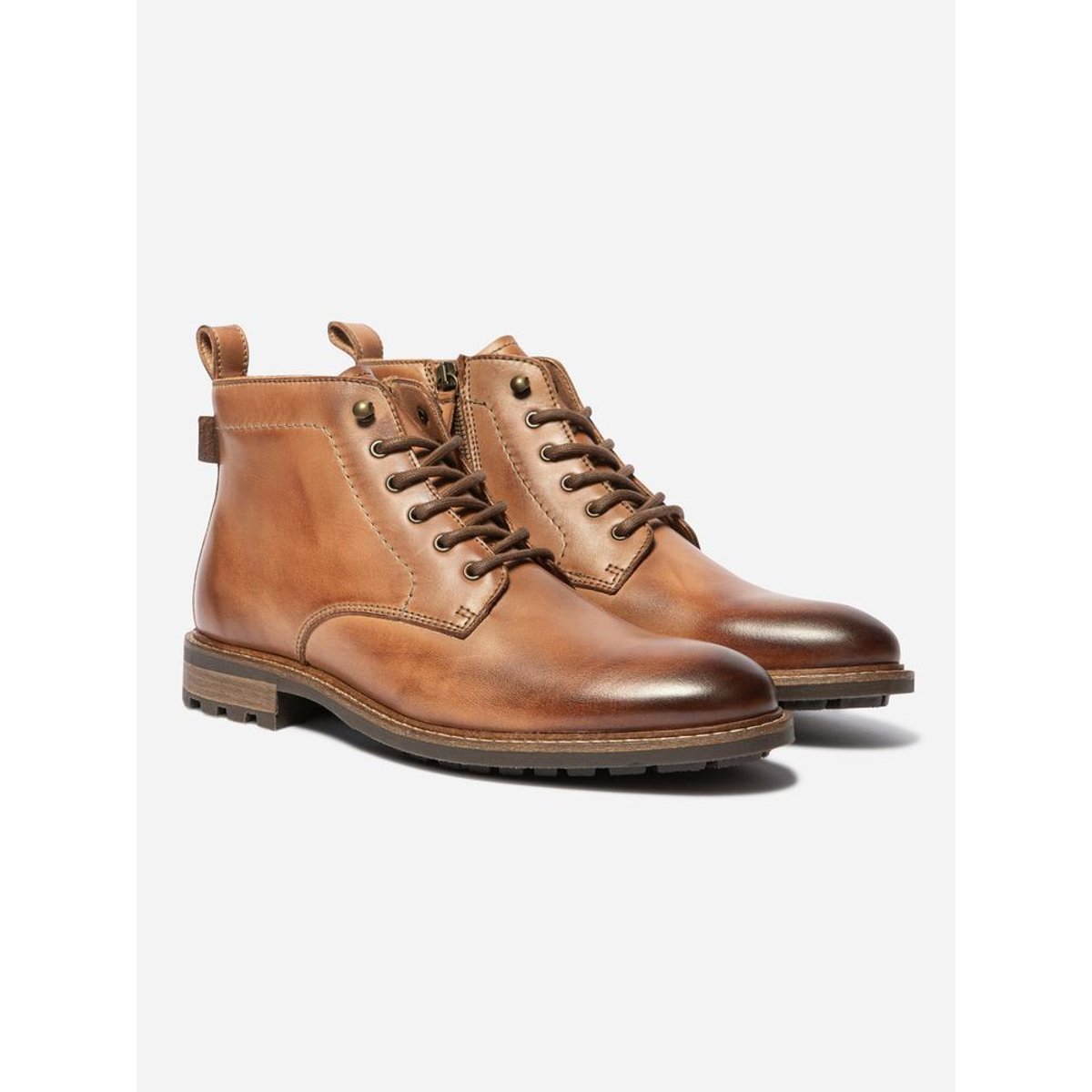 Bottines ELLENIO cognac, TBS