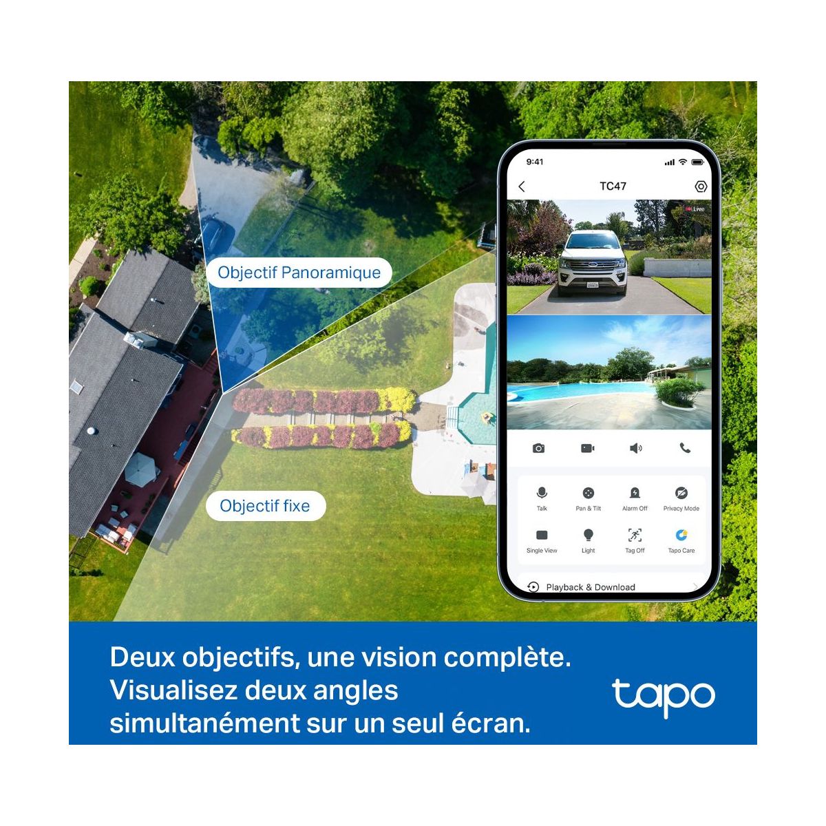 Caméra de surveillance TC47 couleur unique, TP-LINK