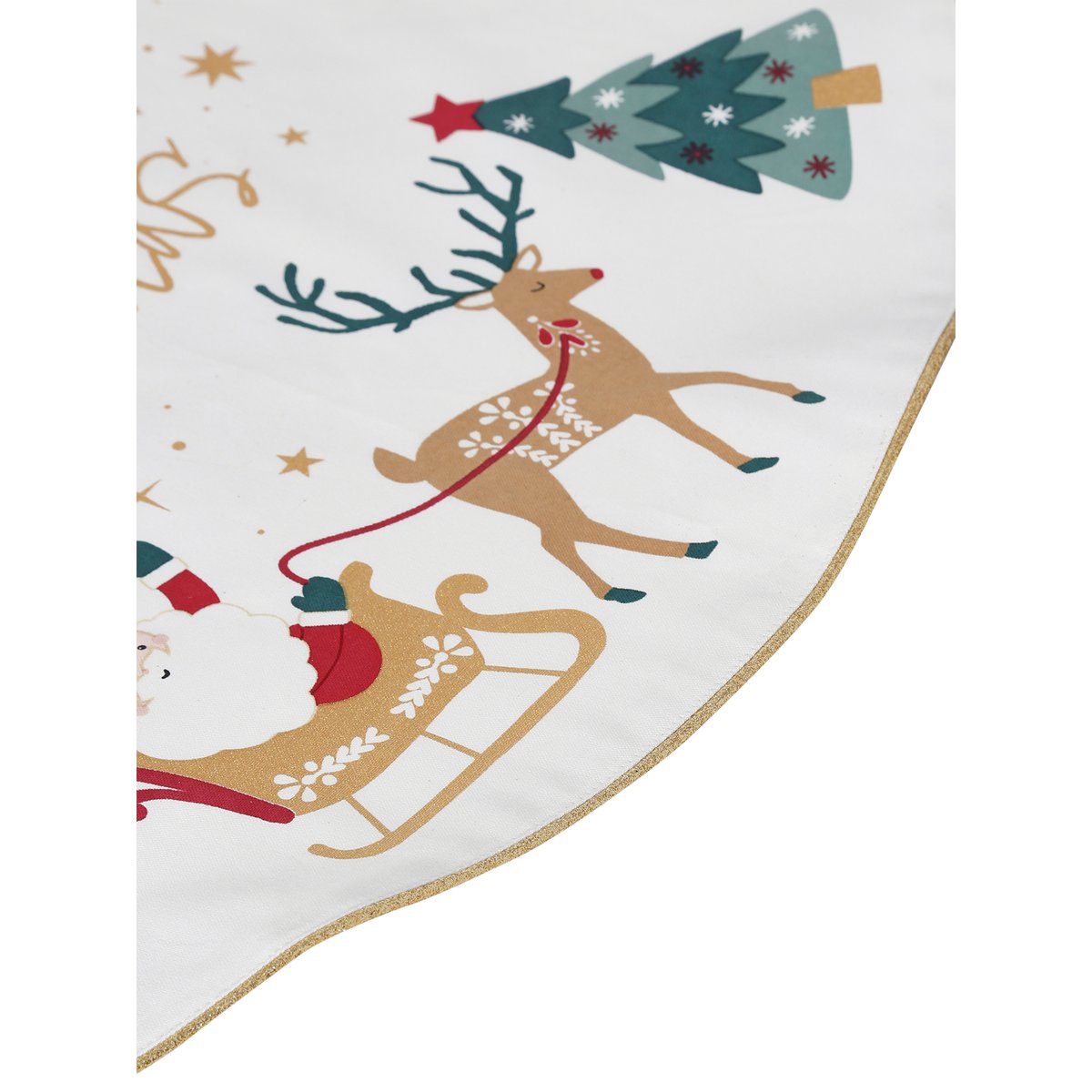 Tapis de sapin Casse-Noisette blanc, VERTBAUDET