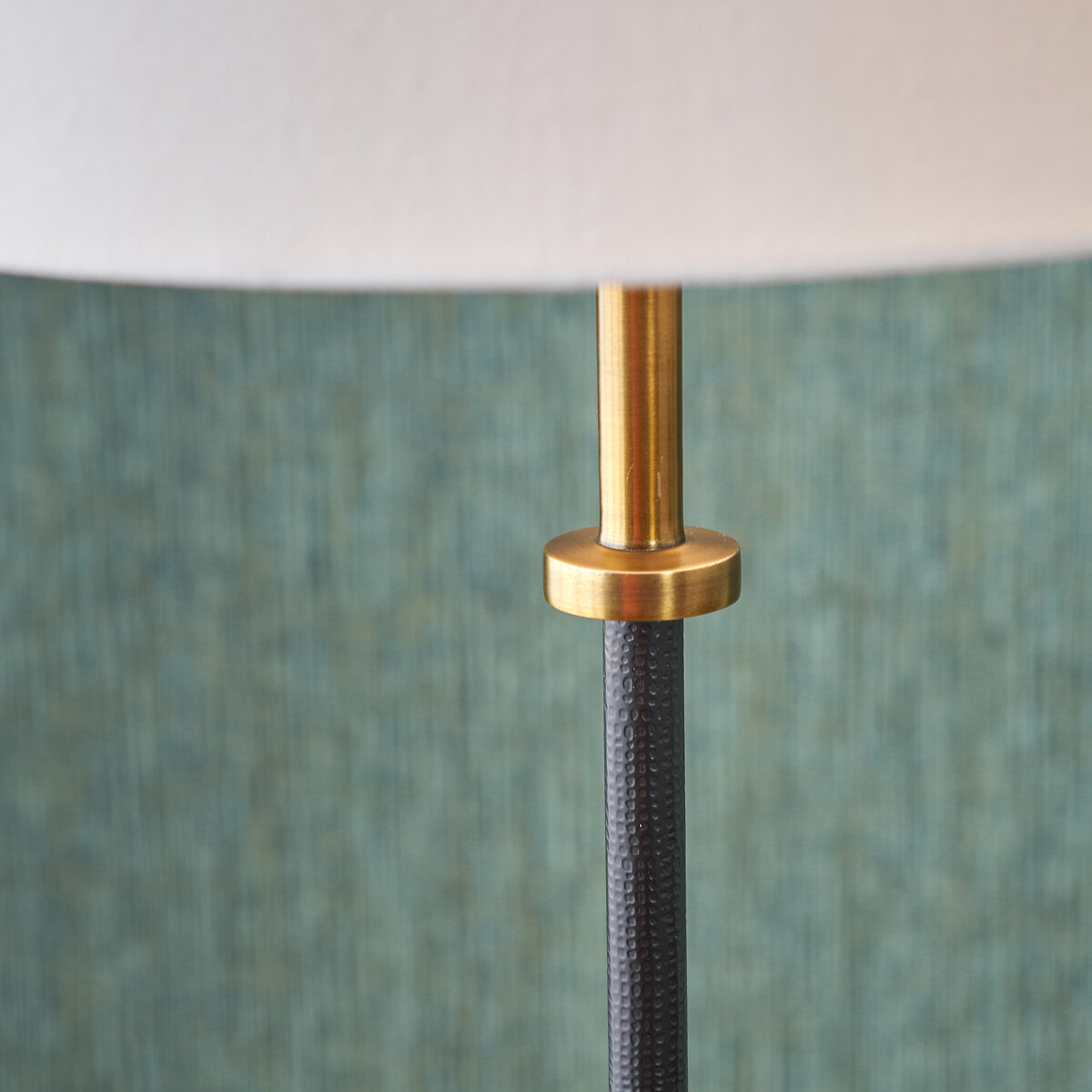 Antoinette Brass Metal Floor Lamp Base black, SO'HOME