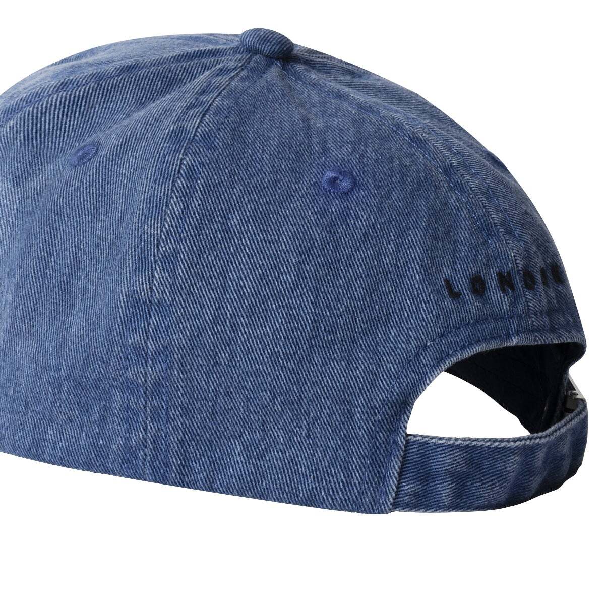 Casquette En Sergé Avec Logo Brodé bleu clair, PEPE JEANS